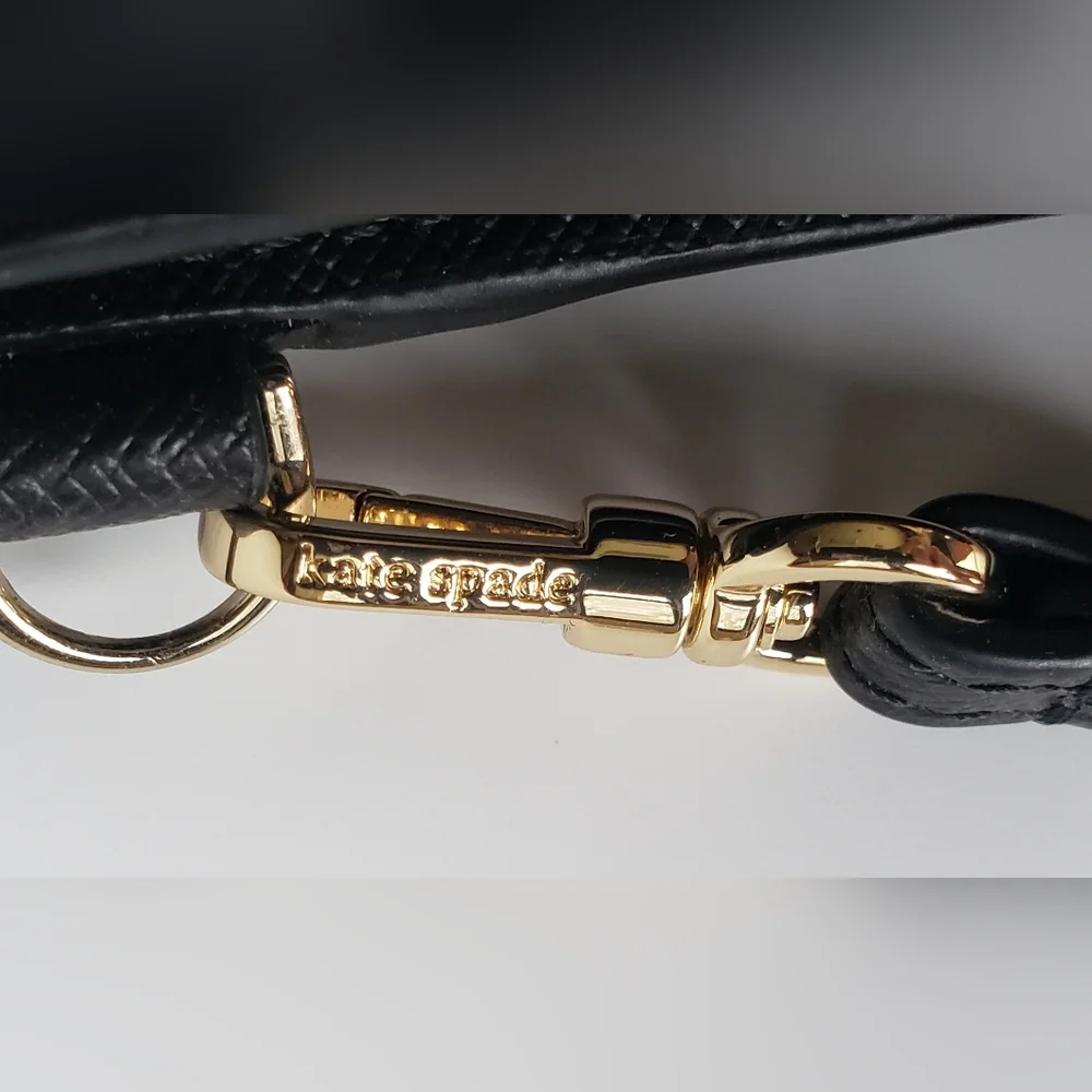 Kate Spade Madison Double Zip Wristlet in Black